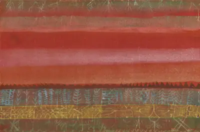 Ebene Landschaft Paul Klee